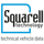 Squarell technicle vehivle data logo