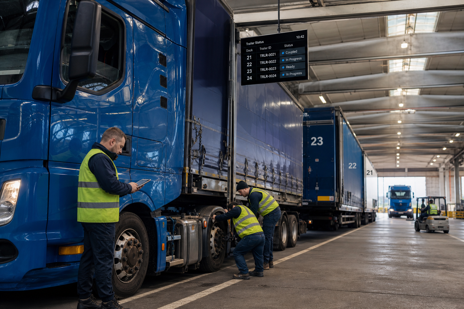 Truck and Trailer combination
